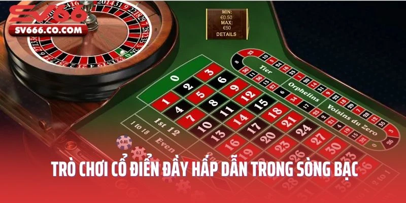 Roulette – Chinh Phục Trò Chơi Cổ Điển Đầy Hấp Dẫn Trong Sòng Bạc